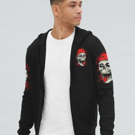 DON'T TRY TO FIGURE ME OUT SKULL ALL OVER PRINT - TLTM0812221