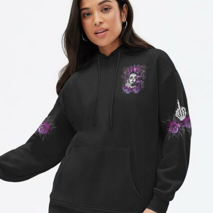 DON'T TRY TO FIGURE ME OUT CROWN SUGAR SKULL ALL OVER PRINT - TLTM1511222