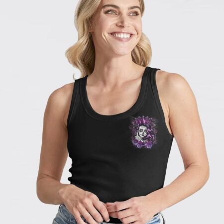 DON'T TRY TO FIGURE ME OUT CROWN SUGAR SKULL ALL OVER PRINT - TLTM1511222