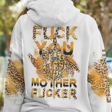 FCK YOU MOTHERFCKER LEOPARD ALL OVER PRINT - YHHG1711223