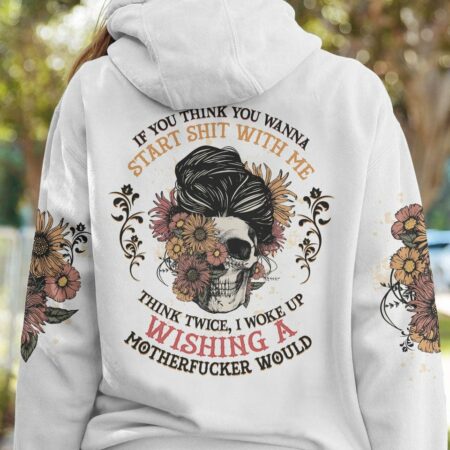 IF YOU THINK YOU WANNA SKULL ALL OVER PRINT - YHHG2411223