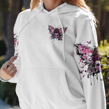 KARMA FAIRY BUTTERFLY MESSY BUN ALL OVER PRINT - TLNO1002234