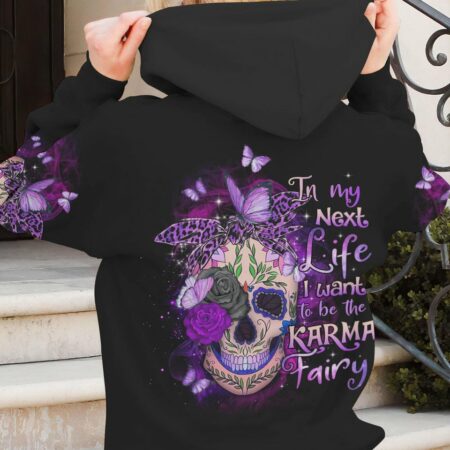 KARMA FAIRY SKULL HEADBAND ALL OVER PRINT - TLTR2212222
