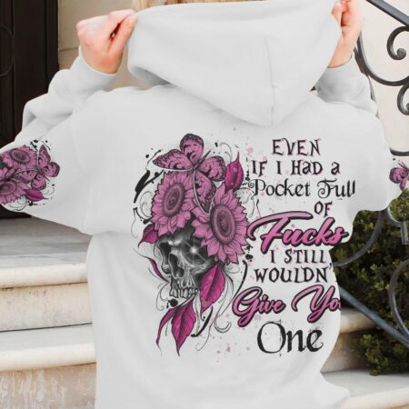 EVEN IF I HAD A POCKET FLOWER SKULL ALL OVER PRINT - TLNZ2311223