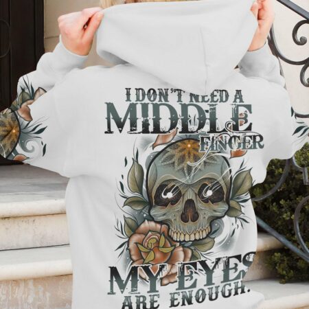 I DON'T NEED A M SKULL ALL OVER PRINT - TLTY0811221