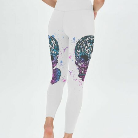 I TRY TO AVOID DRAMA TATTOOED SKULL ALL OVER PRINT - TLNZ0612223
