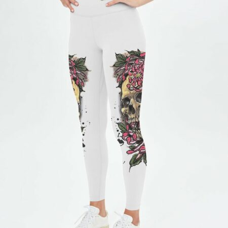 I AM A SWEET GIRL FLOWER SKULL ALL OVER PRINT - TLNZ0102233