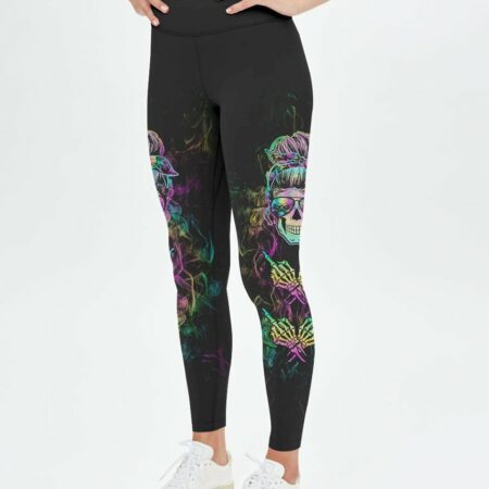 IF YOU THINK I'M A B TIE DYE SKULL ALL OVER PRINT - TLTW3012222