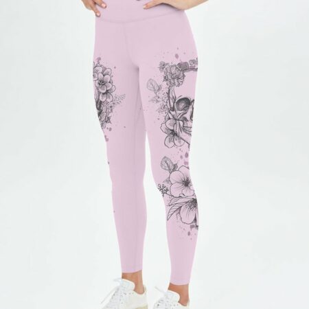 DEAR HATERS SKULL FLOWER ALL OVER PRINT - YHHG0712222
