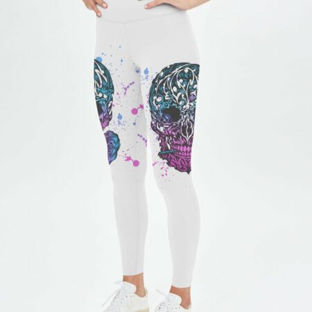 I TRY TO AVOID DRAMA TATTOOED SKULL ALL OVER PRINT - TLNZ0612223