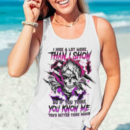 I HIDE A LOT MORE THAN I SHOW REAPER SCRATCH ALL OVER PRINT - TLTM0202231