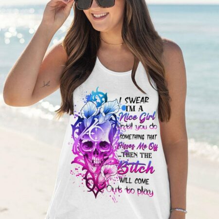 I SWEAR I'M A NICE GIRL ALL OVER PRINT - YHHN2312224