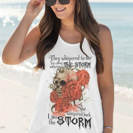 I AM THE STORM ROSE SKULL ALL OVER PRINT - TLTR0811223