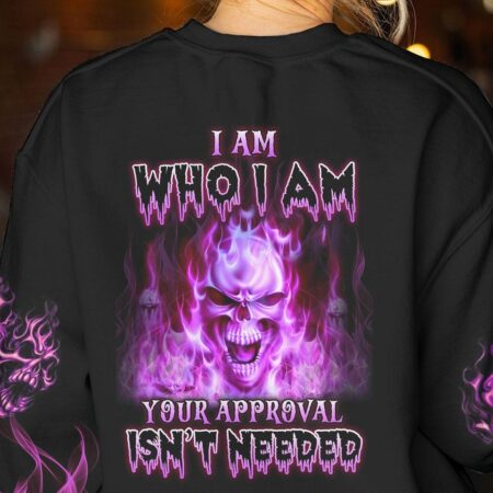 I AM WHO I AM SKULL ALL OVER PRINT - YHLN0512222