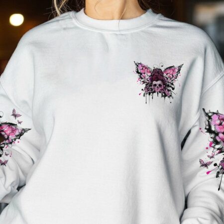 KARMA FAIRY BUTTERFLY MESSY BUN ALL OVER PRINT - TLNO1002234