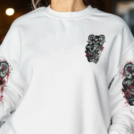 I'M THE MONSTER YOU NEEDED SKULL GIRL ALL OVER PRINT - TLNO0612221