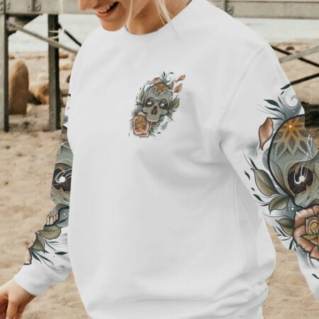 I DON'T NEED A M SKULL ALL OVER PRINT - TLTY0811221