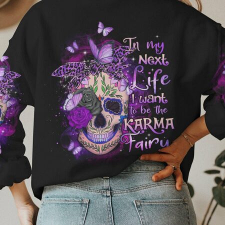 KARMA FAIRY SKULL HEADBAND ALL OVER PRINT - TLTR2212222