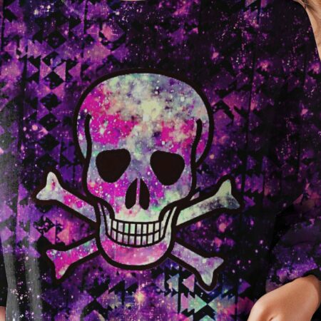 DON'T TRY TO FIGURE ME OUT GALAXY SKULL BONES ALL OVER PRINT - TLTR2112222