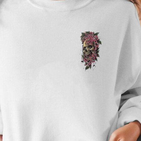 I AM A SWEET GIRL FLOWER SKULL ALL OVER PRINT - TLNZ0102233
