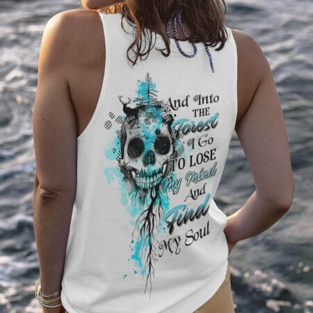 AND INTO THE FOREST I GO SKULL ALL OVER PRINT - TLTR1611224
