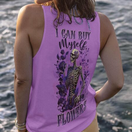 I CAN BUY MYSELF FLOWERS SKELETON ALL OVER PRINT - TLTR1803231