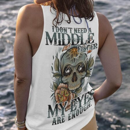 I DON'T NEED A M SKULL ALL OVER PRINT - TLTY0811221
