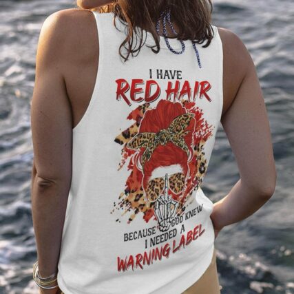 I HAVE RED HAIR MESSY BUN ALL OVER PRINT - TLTR1111221