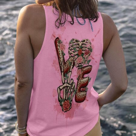 LOVE SKELETON ALL OVER PRINT - TLTW0903233