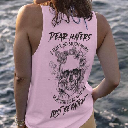 DEAR HATERS SKULL FLOWER ALL OVER PRINT - YHHG0712222