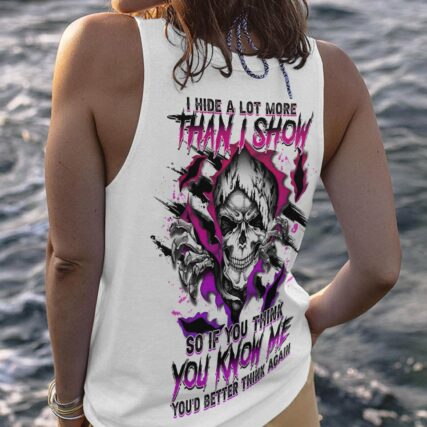 I HIDE A LOT MORE THAN I SHOW REAPER SCRATCH ALL OVER PRINT - TLTM0202231