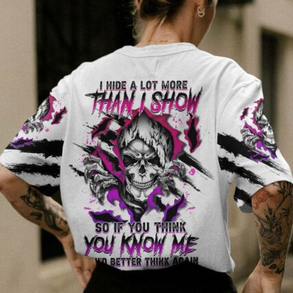 I HIDE A LOT MORE THAN I SHOW REAPER SCRATCH ALL OVER PRINT - TLTM0202231
