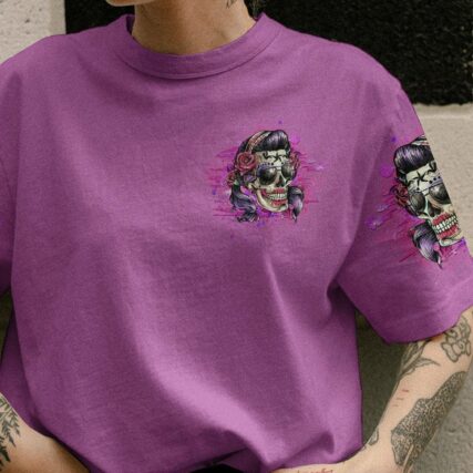 I AM A SWEET GIRL SUGAR SKULL ALL OVER PRINT - YHHG1502233