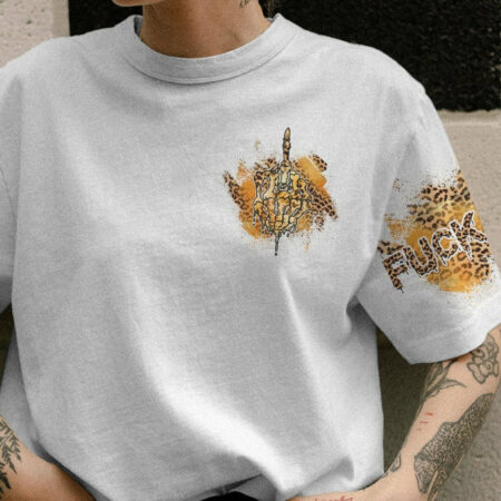 FCK YOU MOTHERFCKER LEOPARD ALL OVER PRINT - YHHG1711223