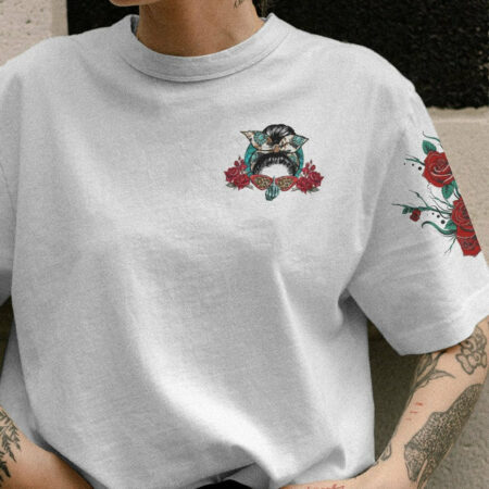 I MAY NOT BE PERFECT MESSY BUN ALL OVER PRINT - YHLN0812221