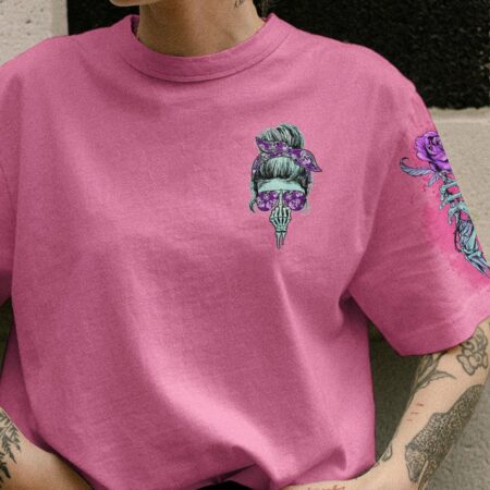 I CAN BUY MYSELF FLOWERS PURPLE ALL OVER PRINT - TLNO1003233