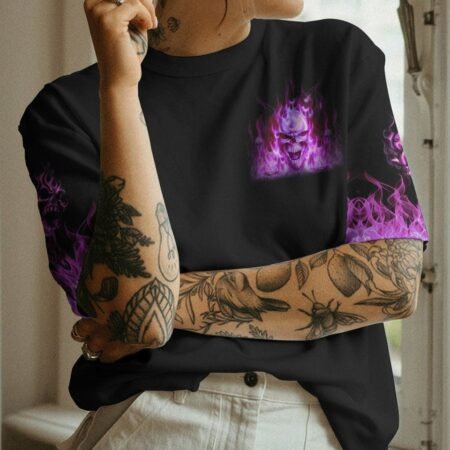 I AM WHO I AM SKULL ALL OVER PRINT - YHLN0512222