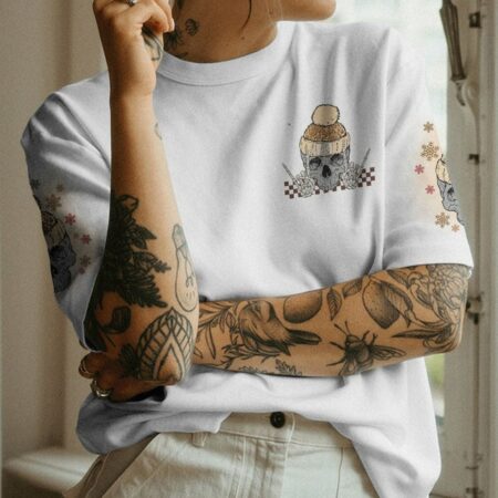 I DO WHAT I WANT WINTER SKULL ALL OVER PRINT - TLNO2511221