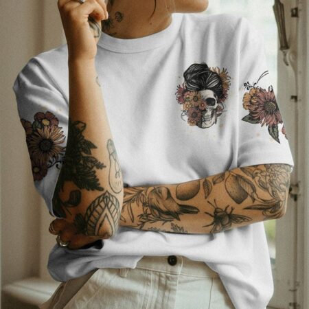 IF YOU THINK YOU WANNA SKULL ALL OVER PRINT - YHHG2411223