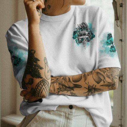 DON'T TRY TO FIGURE ME OUT MESSY BUN ALL OVER PRINT - TLTW1911223