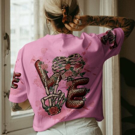 LOVE SKELETON ALL OVER PRINT - TLTW0903233