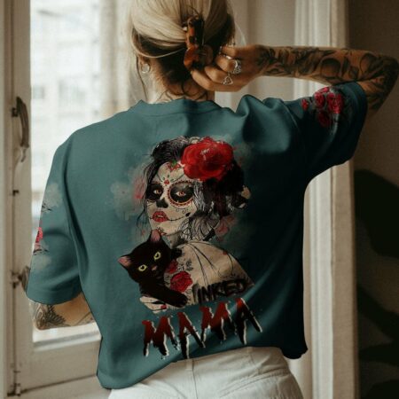INKED MAMA SUGAR SKULL ALL OVER PRINT - TLTW0103233