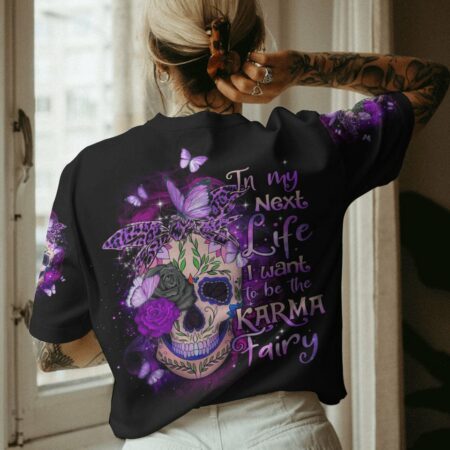 KARMA FAIRY SKULL HEADBAND ALL OVER PRINT - TLTR2212222
