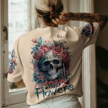 I CAN BUY MYSELF FLOWERS WATERCOLOR ALL OVER PRINT - TLTR0203231
