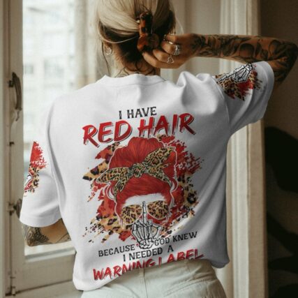 I HAVE RED HAIR MESSY BUN ALL OVER PRINT - TLTR1111221