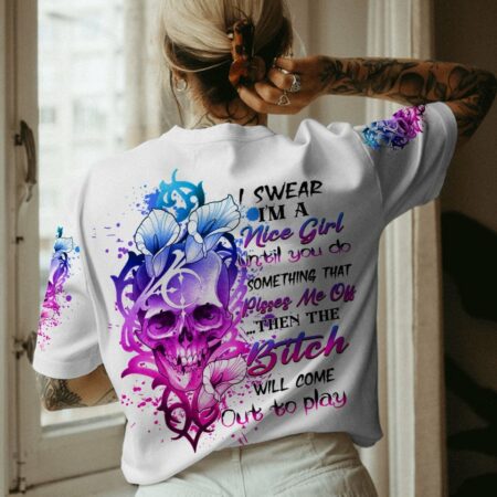 I SWEAR I'M A NICE GIRL ALL OVER PRINT - YHHN2312224