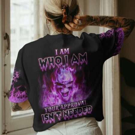 I AM WHO I AM SKULL ALL OVER PRINT - YHLN0512222