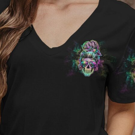 IF YOU THINK I'M A B TIE DYE SKULL ALL OVER PRINT - TLTW3012222