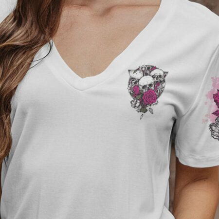 DON'T TRY TO FIGURE ME OUT 3 SKULLS CIRCLE ALL OVER PRINT - TLTR0512224