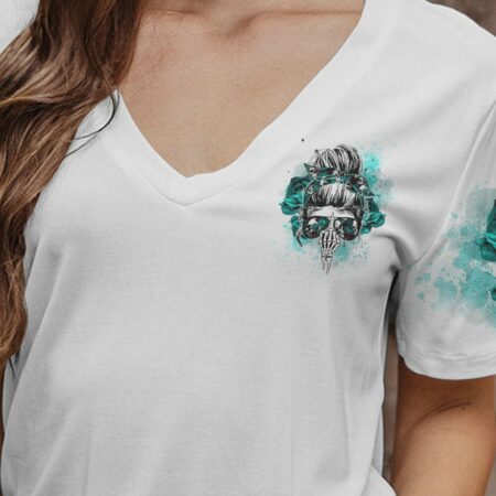 DON'T TRY TO FIGURE ME OUT MESSY BUN ALL OVER PRINT - TLTW1911223